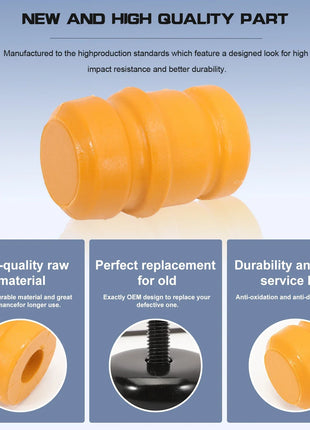 1 paio di paraurti braccio di controllo sospensione con staffe per Jeep 1993-1998 Grand Cherokee ZJ 1997-2006 Wrangler TJ