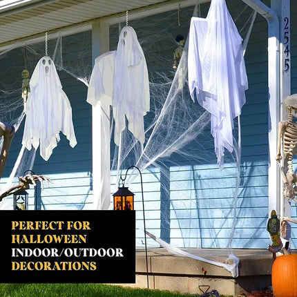 Halloween Ghost Pendant Ghost Horror Props DIY Halloween Decorations Garden Party Decoration Home Bar Hanging Decorations