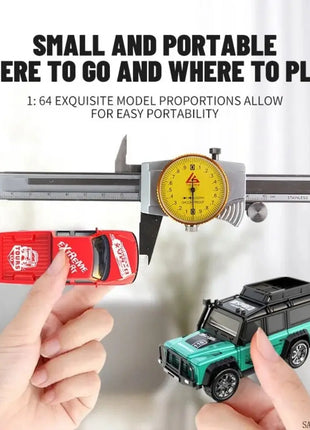 RC Cars 2.4G 5 canali 1:64 lega Mini telecomando SUV Drifts One Hour Long Endurance veicolo fuoristrada elettrico per bambini