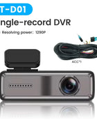 HD Dash Cam 1080P Car Recorder Dual Camera Vehicle Drive Auto Video DVR Android Wifi Smart Connect USB 24H Parking Monitoring - Riparo82