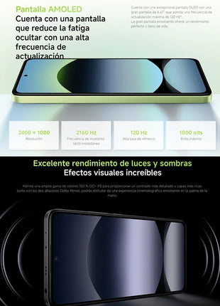 Xiaomi Redmi Note 14 4G NFC helium G99-Ultra 6,67 ''AMOLED screen 120 Hz 108 MP IA camera 5500 mAh battery,Charger Not Included - Riparo82