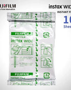10-100 fogli Fujifilm Fuji Instax carta con bordo bianco a pellicola larga da 5 pollici per fotocamera istantanea Fuji 300/200/210/100/500AF carta fotografica