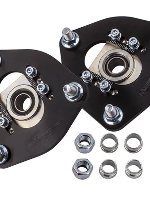 2 supporti superiori con sospensione, piastra camber anteriore, supporto superiore per Nissan S13 Silva Japan Market 89-93