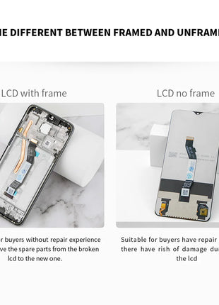 Display da 6.3 "Per Xiaomi Redmi Nota 8 Display LCD Touch Screen Digitizer Assembly Per Redmi Nota 8 Pro Display LCD Parti - riparo82