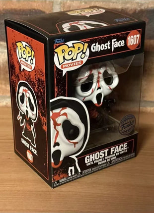 Funko Pop Scream Ghost Face Genuino Action Doll Modello Killer Ghost Face (Bloody) Bambole in vinile Edizione limitata Raccogliere giocattoli Regalo