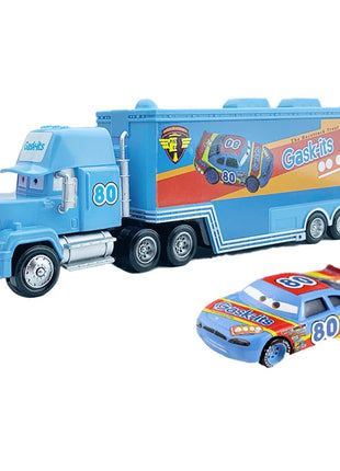 Auto 2 Mack Truck Pixar auto da corsa Lightning McQueen Jackson Storm mini Car 1 3 collezione Pressofuso Giocattolo in metallo Regalo per il regalo del capretto - riparo82