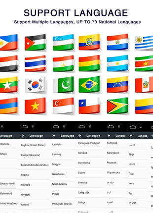 4G+64G Android 14 Car Stereo Video Multimidia Radio Player 10.1 Inch Universal Autoradio GPS Electric Rotatable Touch Screen - Riparo82