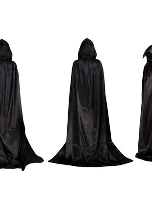 Halloween Cloaks Capes Women Men Cosplay Costumes Long Hooded Devil Demon Dress Up Props Performance Costume for Halloween Party - Riparo82