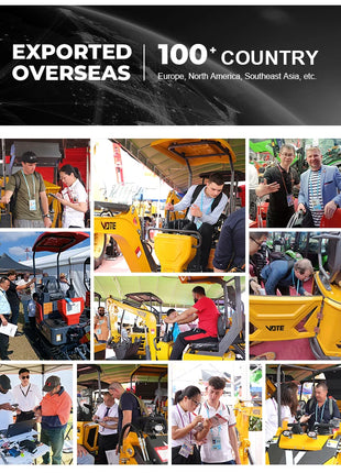 Mini Caricatore Skid Steer Motore EPA - Minicaricatore Alta Efficienza - riparo82