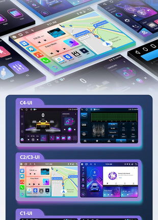 Podofo 6+128G Android 2Din Autoradio for Audi A3 2008-2012 Wireless CarPlay 9" IPS Screen Car Radio GPS Navigation Stereo Wifi - Riparo82