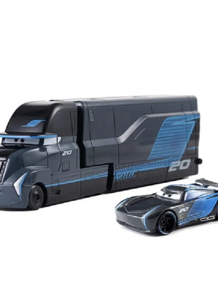 Auto 2 Mack Truck Pixar auto da corsa Lightning McQueen Jackson Storm mini Car 1 3 collezione Pressofuso Giocattolo in metallo Regalo per il regalo del capretto - riparo82