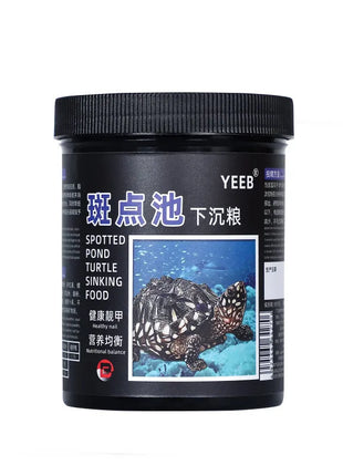 yeeb Aquatic Turtle Food - High Protein Sinking Pellets for Musk, Razorback & Deep Water Turtles - Riparo82