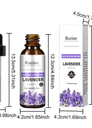 100ml  Lavender Plant Essential Oil SPA Moisturizing Comfortable Calming Nourishing and Moisturizing Massage Essence