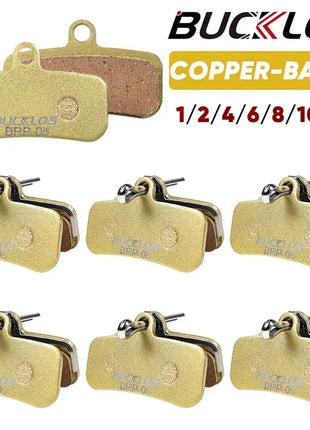 BUCKLOS MTB Pastiglie Freno A Disco per SHIMANO D02S Pastiglie Freno Idraulico In Metallo A Base di Rame Pastiglie Freno Per Mountain Bike per M9120 M820 M810
