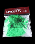 Halloween Decoration Spider Web,Artificial Spider Web,Stretchy Cobweb With Spider,Horror Gothic Haunted House Home Decor - Riparo82