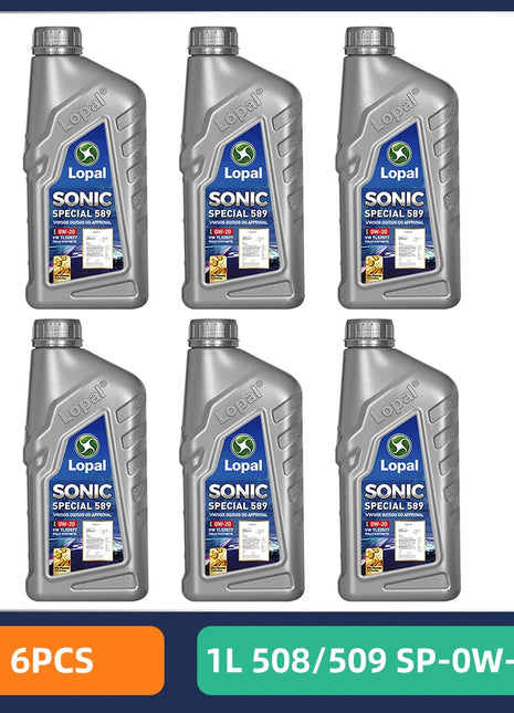 Rimoody Lopal SONIC 589/508/509 SP-0W-20 1L × 2 1L × 4 1L × 6 Olio motore completamente sintetico per camion e veicoli