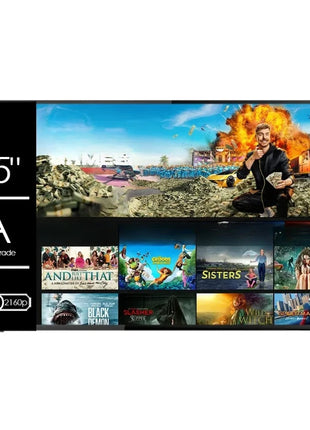 Smart 55 TV 4K 32 40 43 50 65 Light Emitting Diode TV with Android WiFi 45 Smart - Riparo82