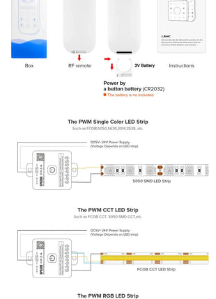 SP530E SP630E WiFi Alexa Bluetooth Controller LED Supporto RGB RGBW RGBCCT o SPI TTL IC Chip LED Strip/Matrix PWM Monocromatico CCT - riparo82
