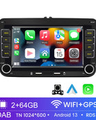 2 Din Car Radio Android 13 Car Multimedia Player GPS WiFi Carplay For Volkswagen Skoda Octavia golf 5 6 touran passat polo Jetta - Riparo82