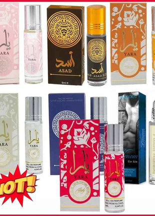 10ML Middle Eastern Roller Perfume Dubai Arab Essential Oil Unique Charm Fragrance Portable Perfume Gifts For Men Women NEW 2025