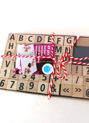 Vassoio in legno scatola giocattoli Montessori bambini ABC alfabeto lettera carte di ortografia educativo per l'apprendimento dei bambini - riparo82