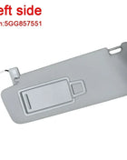 1/2Pcs Car Front Sun Visor Panel with Makeup Mirror for VW Golf mk7 mk8 Jetta 7 T-Cross Passat B8 CC E-Golf T-Roc - Riparo82