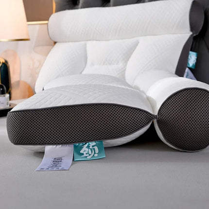 Cervical Orthopedic Neck Pillow To Help Sleep And Protect The Pillow Neck Household Soybean Fiber Pillow Comfortable Sleeping