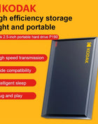 Disco rigido esterno portatile Kodak PHDD, supporta USB 3.0, capacità 500 GB/1 TB/2 TB opzionale