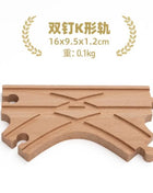 NUOVA binario ferroviario in legno tutti i tipi biforcazione biforcazione binario in legno di faggio accessori adatti per binari in legno Thomos giocattolo - riparo82