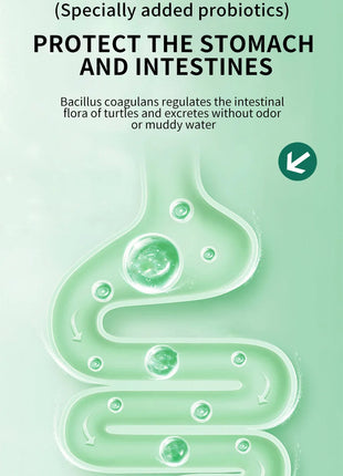 Yee Small Turtle Snacks Nutrition Meat Strips Turtle Food Turtle Feed Breadworms Meat Puree - Riparo82