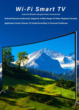 Curved Screen 50 Inch Smart Android LED TV Ultra HD 4K Smart Television - Riparo82
