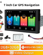 2G+32G 7 Inch Autoradio Carplay 1 Din Android Auto Car Radio GPS for Universal Stereo Multimedia Player Navigation Head Unit RDS - Riparo82