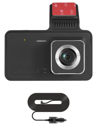Dash Cam Front and Rear View Camera Video Recorder Dual Lens Car Dvr Cycle Recording Night Vision G-sensor 1080P Dashcam 4 Inch - Riparo82