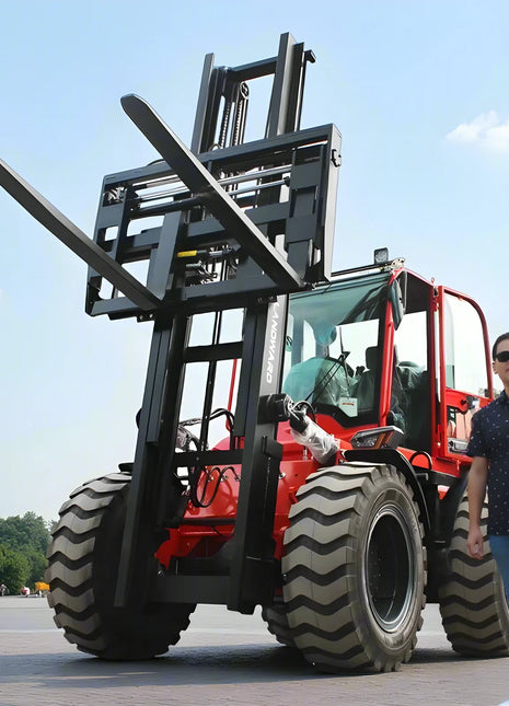 4WD 3-6Ton China Customized All-terrain Off-road  Fork Lift 3500KG Mini Forklift Trucks EPA 5Ton Forklift Manufacturer Price - Riparo82