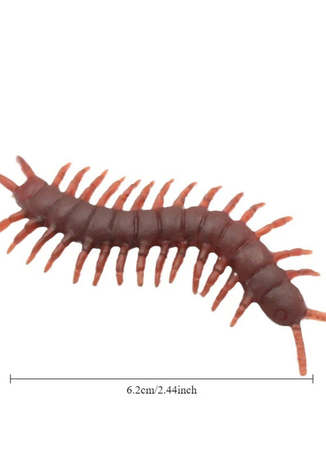 Halloween Gadget Plastic Cockroaches Joke Decoration Props Rubber Toy Gags Practical Jokes Toys Plastic Bugs Cockroach - Riparo82