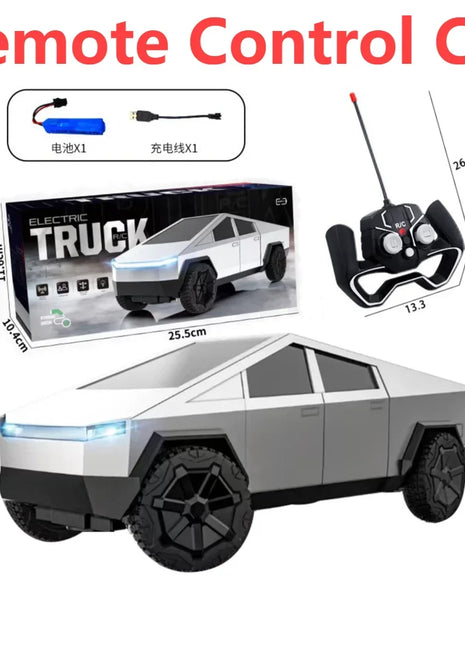 Auto RC Tesla Cybertruck, giocattolo telecomandato ricaricabile, regalo per bambini dai 6 anni in su