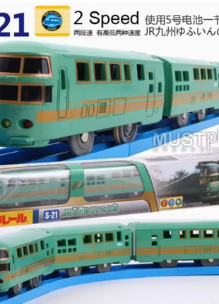 TAKARA TOMY Pule Road Road S serie treno a motore ferroviario ad alta velocità Shinkansen treno elettrico giocattolo per ragazzi, regalo di festa per bambini - riparo82