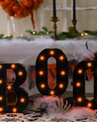 3pcs Halloween Decorative Lights 21.5CM LED Letter Lights 