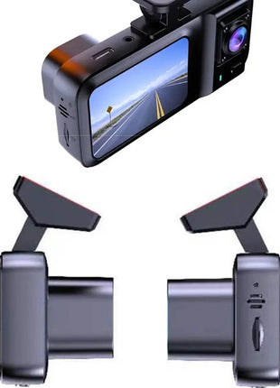 Dash Cam for Cars Camera Black Box 3 Channel /2 Channel  1080P Video Recorder Rear View Camera for Vehicle Car DVR car accessory - Riparo82