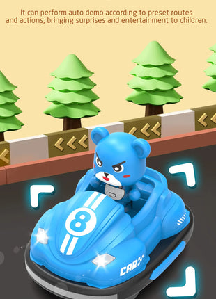 JJRC Q195 RC Battle Car Set Interazione competitiva genitore-figlio Go Kart Musica leggera Auto telecomandata Giocattolo Regalo per i bambini