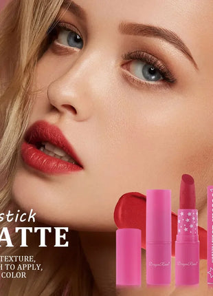 3Pcs/Box Korean Matte Lipstick Set for Women Waterproof Long-Lasting High Pigmented Lipgloss Cosmetic Beauty Makeup - Riparo82