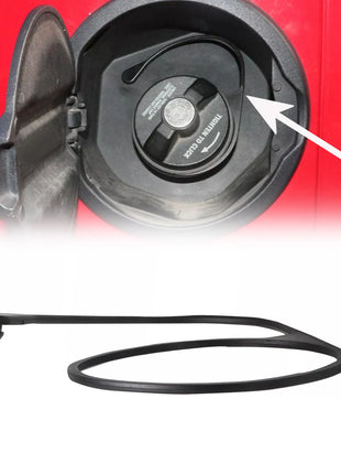 1PCS Oil Fuel Cap Tank Cover Line Cap Line Petrol For Jeep For Wrangler JL JT 4XE 2018- Plastic Fuel Filler Gas Cap Cord - Riparo82