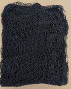 1/2/3pcs black coarse mesh spider web hanging cloth with skeleton bat silhouette for Halloween scary haunted house decoration - Riparo82