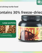 YEE Turtle Food 1.5/3/5.5mm High Protein Floating Pallets for Alligator Snapper,Red-Eared Slider&Aquatic Turtles Starter Feed - Riparo82