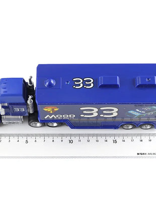Auto 2 Fritter Frank Camion Modello Disney Pixar 3 Camion Giocattolo Auto Saetta Mcqueen Mack Zio Dinoco Racer Metallo per il Regalo Dei Bambini - riparo82