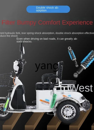 L'm'm electric tricycle new small pickup scooter battery car - Riparo82