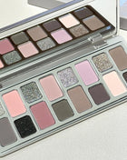 16 Colors of Dazzling Eyeshadow Pink Glitter Collision Blue Green Smoke Pearl Diamond Texture Multi Style Makeup Palette - Riparo82