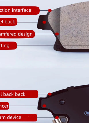 Per Volkswagen Bora Golf 4 Beetle Gran Lavida Pastiglie Freno Anteriori/Parti Auto D687