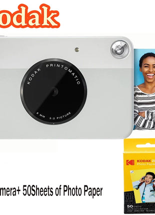Kodak/Kodak PRINTOMATIC Camera Zink, Kodak A One-Time Imaging Camera Regalo di festa Opzionale Kodak PRINTOMATIC Zink Paper