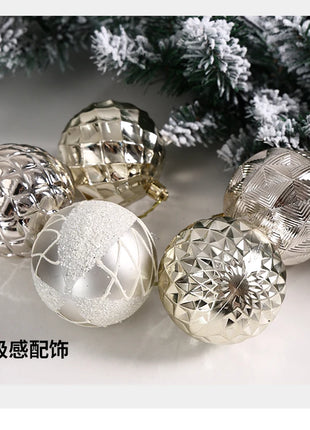 2025 Nuovo grande albero di Natale di fascia alta con cornice floccata albero pacchetto denso con luci disposizione della decorazione natalizia